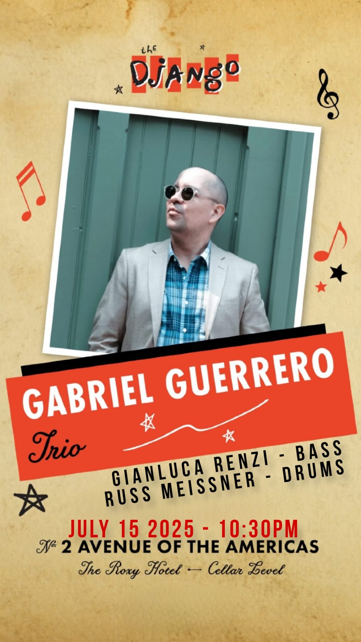 Gabriel Guerrero Trio at The Django